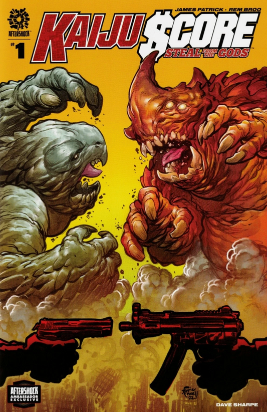 KAIJU SCORE #1 AFTERSHOCK AMBASSADOR EXCLUSIVE VARIANT 2020 Kaiju Score AFTERSHOCK COMICS