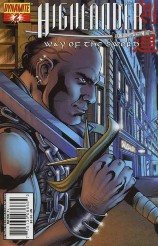 HIGHLANDER WAY OF SWORD #2 2008 Highlander DYNAMITE ENTERTAINMENT