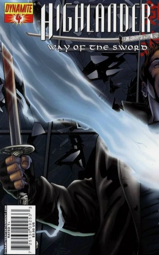 HIGHLANDER WAY OF SWORD #4 COVER B 2008 Highlander DYNAMITE ENTERTAINMENT