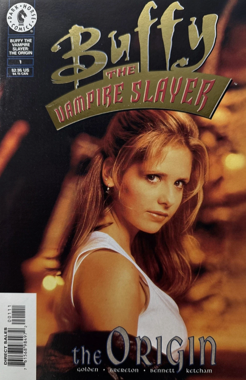 BUFFY THE VAMPIRE SLAYER #1 GOILD FOIL EXCLUSIVE VARIANT 1999 Buffy the Vampire Slayer DARK HORSE