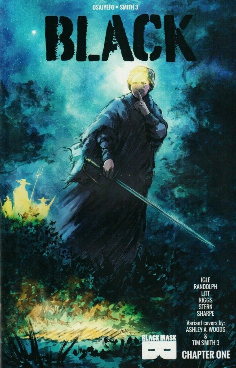 BLACK #1 1:5 ASHLEY WOODS VARIANT 2016 Black BLACK MASK COMICS