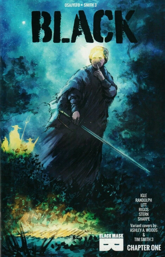 BLACK #1 1:5 ASHLEY WOODS VARIANT 2016 Black BLACK MASK COMICS