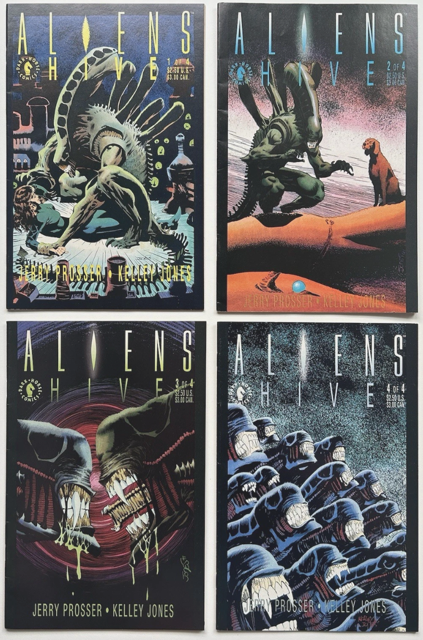 ALIENS HIVE #1-4 SET 1992 Alien DARK HORSE