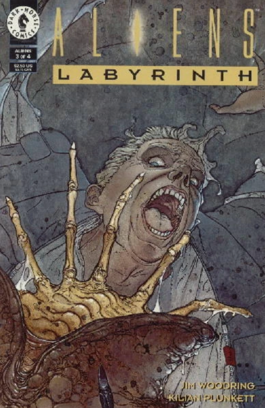 ALIENS LABYRINTH #3 1993 Alien DARK HORSE
