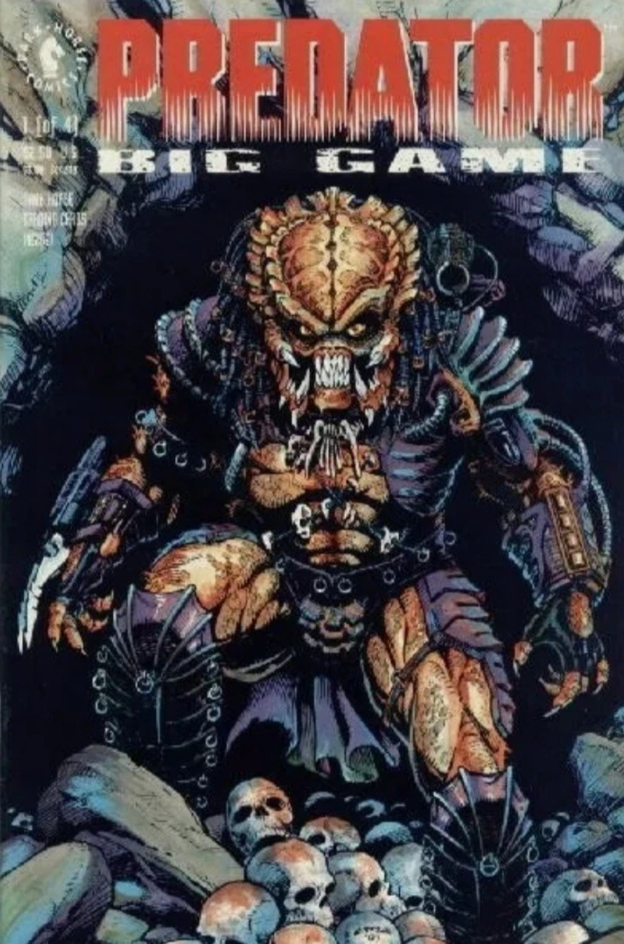 PREDATOR BIG GAME #1 1991 Predator DARK HORSE