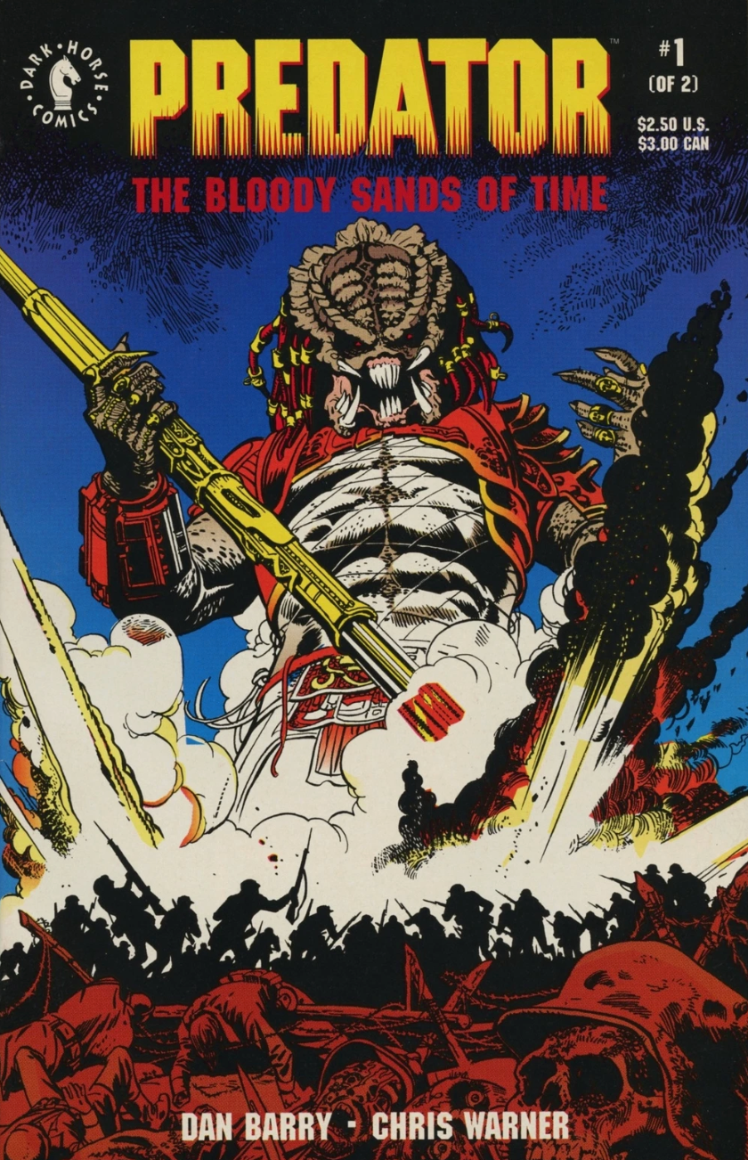 PREDATOR BLOODY SANDS OF TIME #1 1992 Predator DARK HORSE