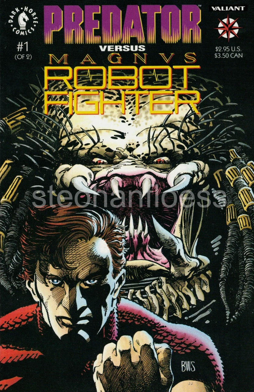 PREDATOR VS MAGNUS ROBOT #1 1992 Predator DARK HORSE