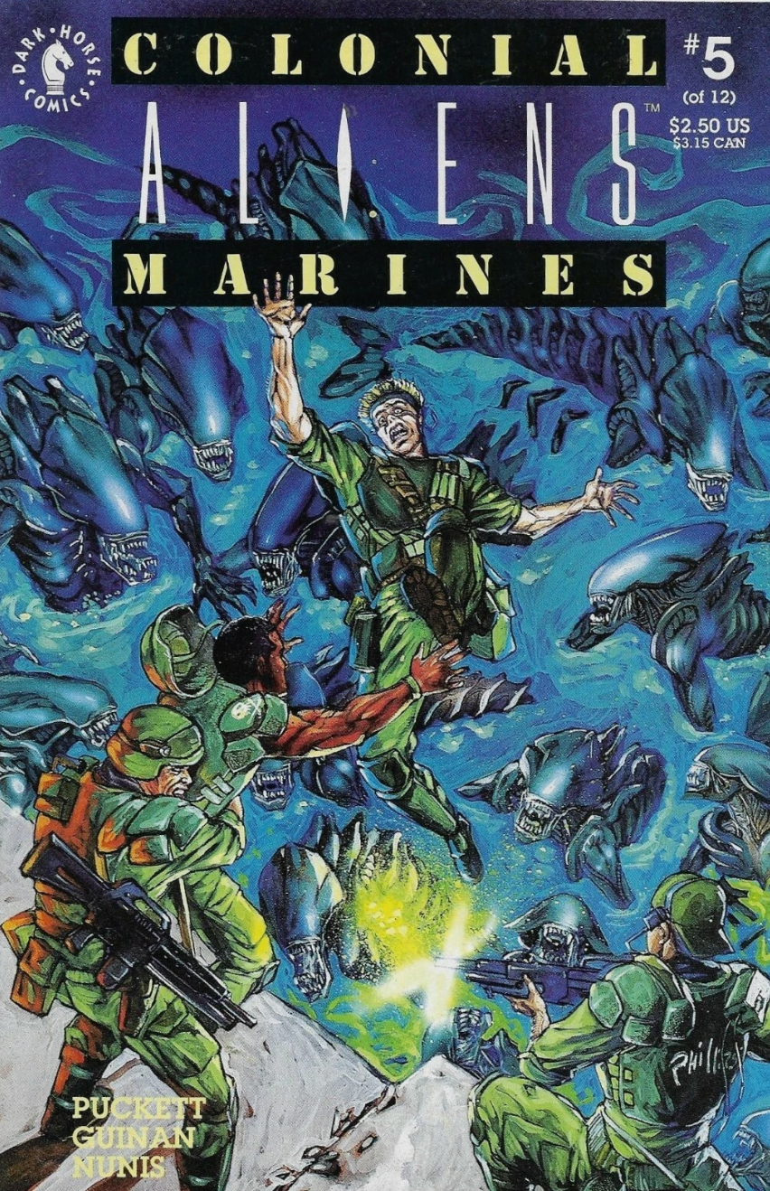 ALIENS COLONIEL MARINES #5 1993 Alien DARK HORSE
