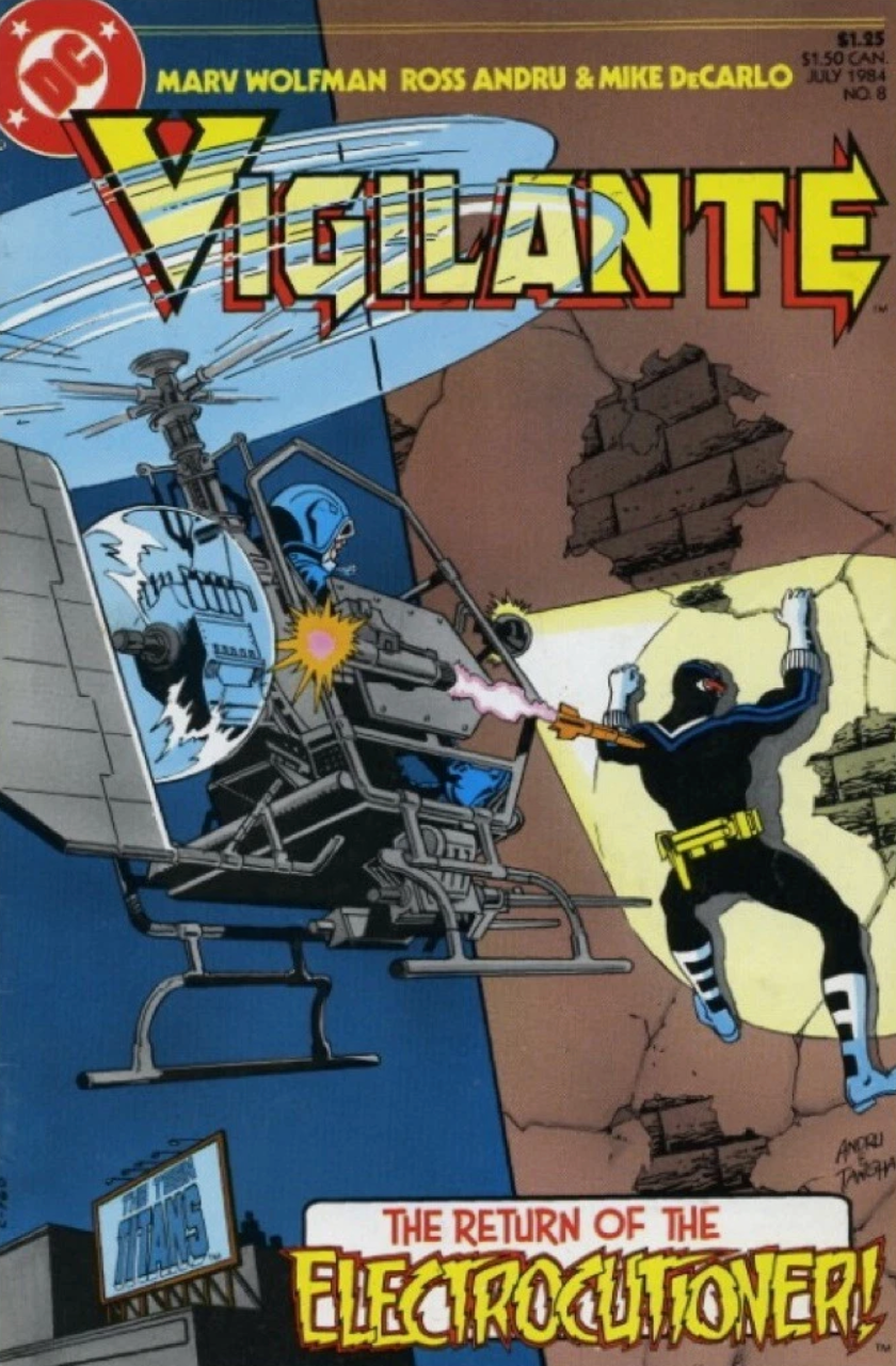 VIGILANTE #8 1984 Vigilante DC COMICS