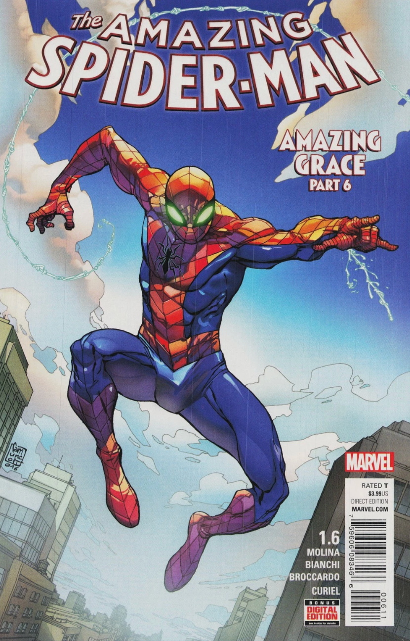 AMAZING SPIDER-MAN #1.6 2016 Amazing Spider-Man MARVEL COMICS