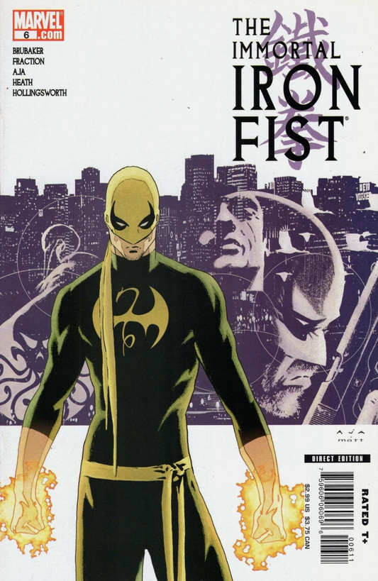 IMMORTAL IRON FIST #6 2007 Iron Fist MARVEL PRH