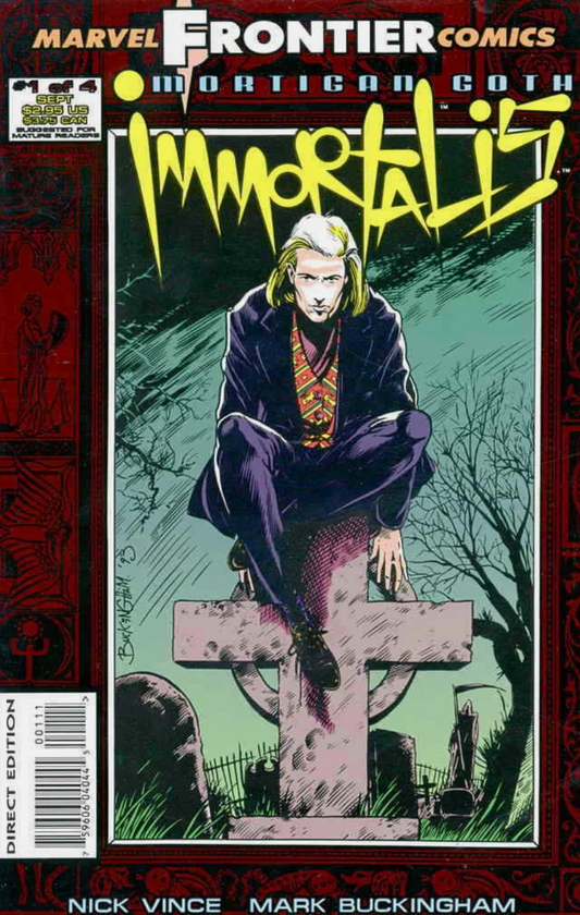 MORTIGAN GOTH IMMORTALIS #1 1993 MARVEL COMICS