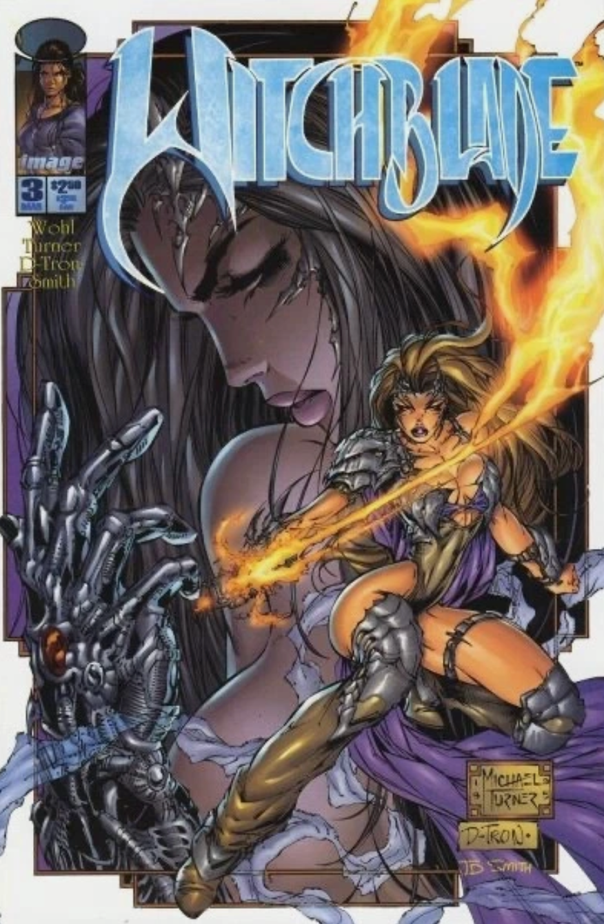 WITCHBLADE #3 1996 MICHAEL TURNER COVER Witchblade IMAGE COMICS