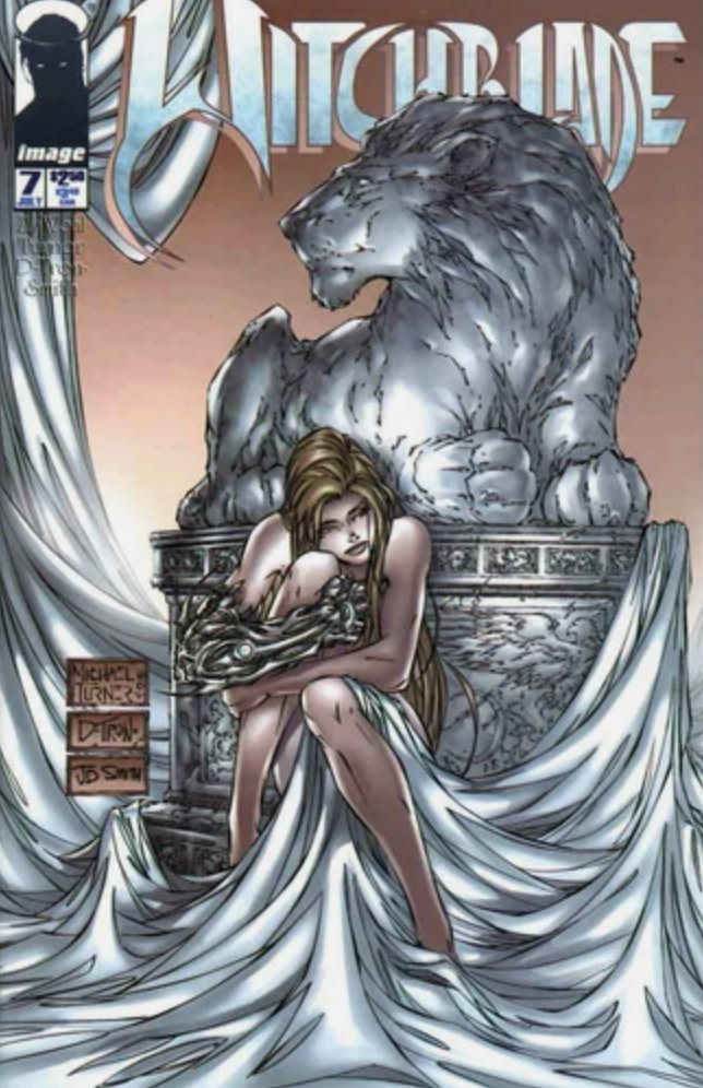 WITCHBLADE #7 1996 MICHAEL TURNER COVER Witchblade IMAGE COMICS