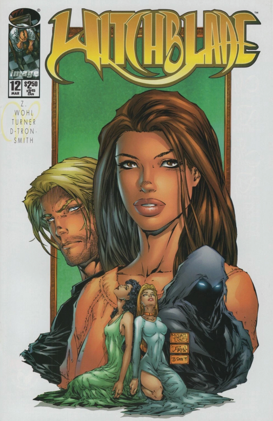 WITCHBLADE #12 1997 MICHAEL TURNER COVER Witchblade IMAGE COMICS