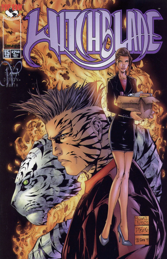 WITCHBLADE #15 1997 MICHAEL TURNER COVER Witchblade IMAGE COMICS