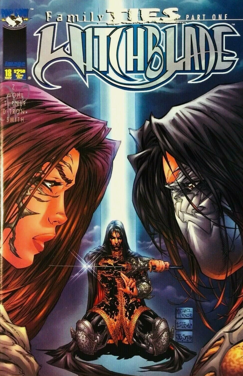 WITCHBLADE #18 1997 MICHAEL TURNER COVER Witchblade IMAGE COMICS