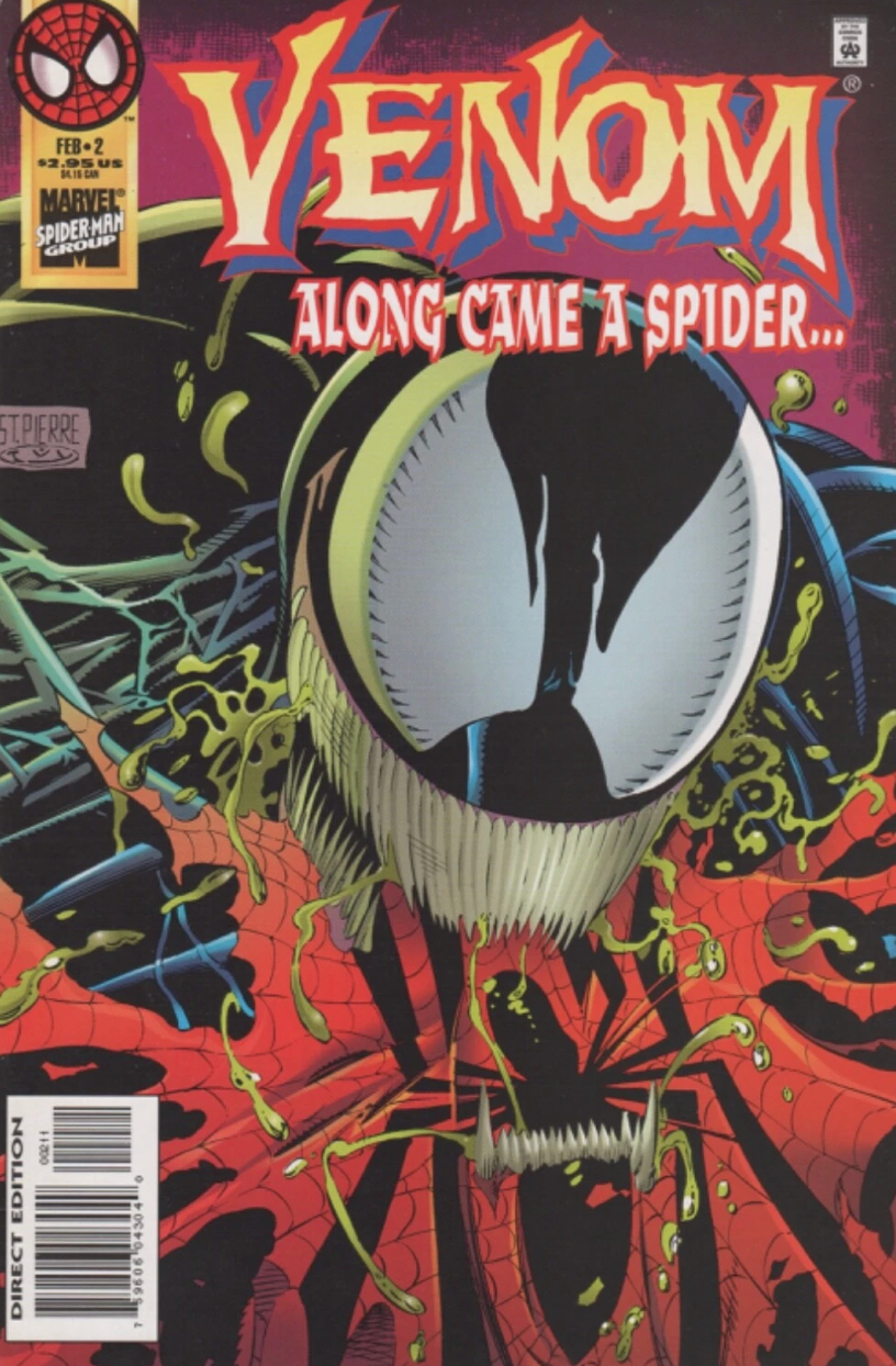 VENOM ALONG CAME A SPIDER #2 1996 Venom MARVEL COMICS