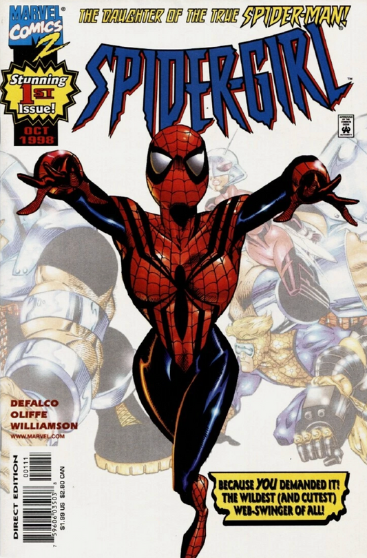 SPIDER-GIRL #1 1998 Spider-Girl MARVEL COMICS