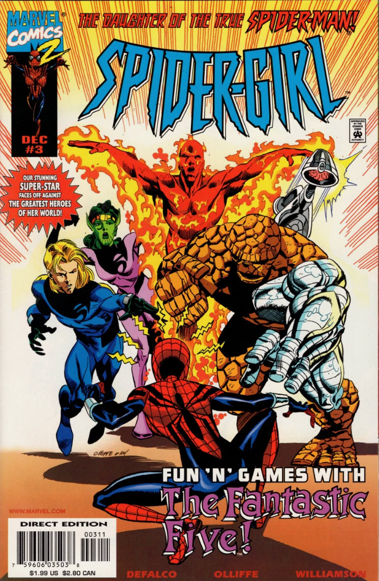SPIDER-GIRL #3 1998 Spider-Girl MARVEL COMICS