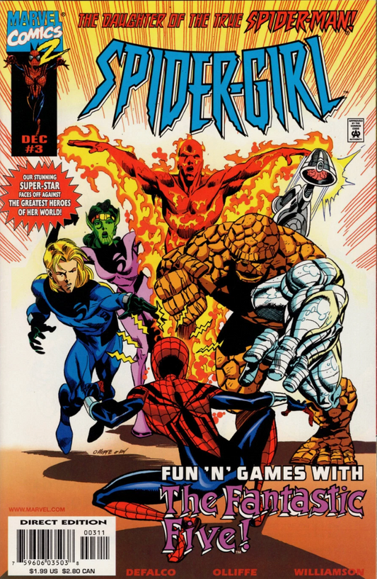 SPIDER-GIRL #3 1998 Spider-Girl MARVEL COMICS