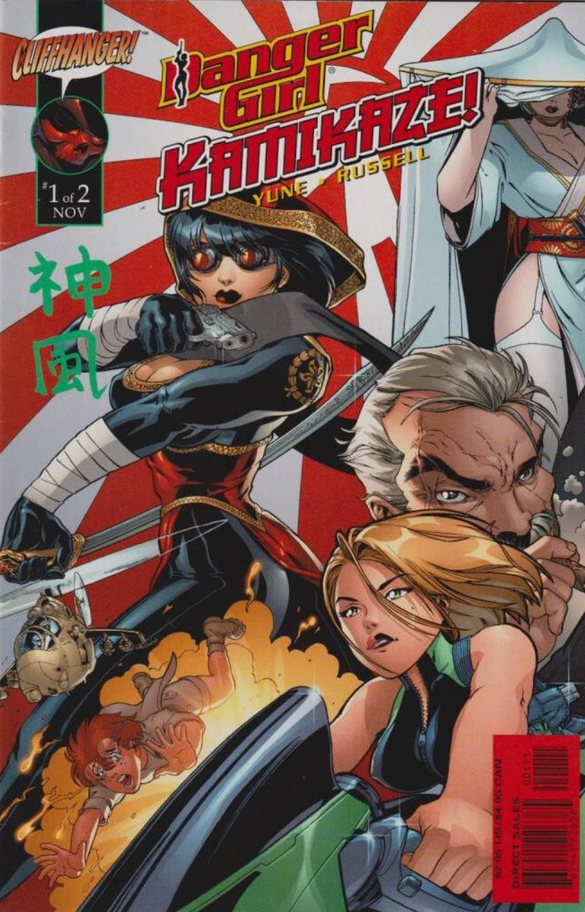 DANGER GIRL KAMIKAZE #1 2001 Danger Girl IDW PUBLISHING