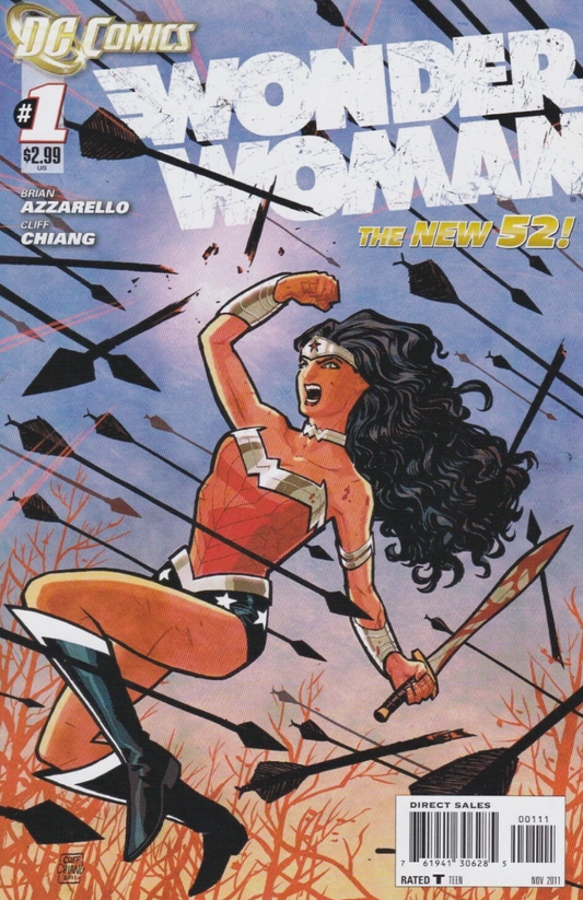 WONDER WOMAN #1 NEW 52 2011 Wonder Woman DC COMICS