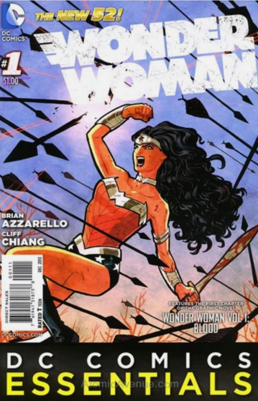 WONDER WOMAN #1 NEW 52 DC ESSENTIALS 2013 Wonder Woman DC COMICS