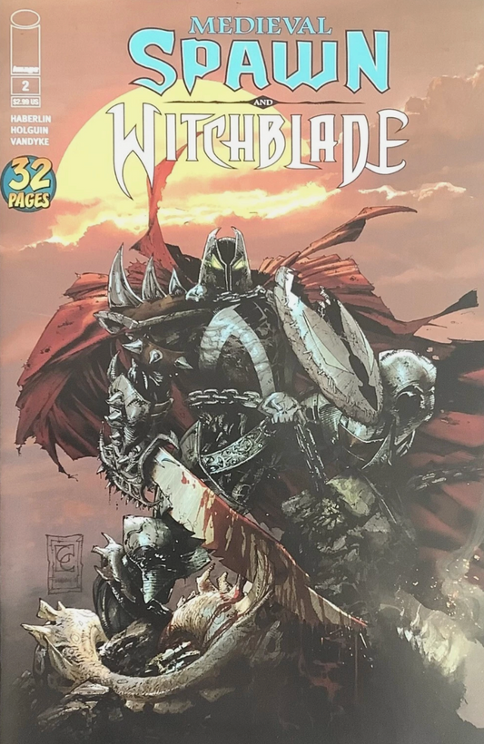 MEDIEVAL SPAWN WITCHBLADE #2 (OF 4) CVR B CAPULLO 2018 Witchblade IMAGE COMICS