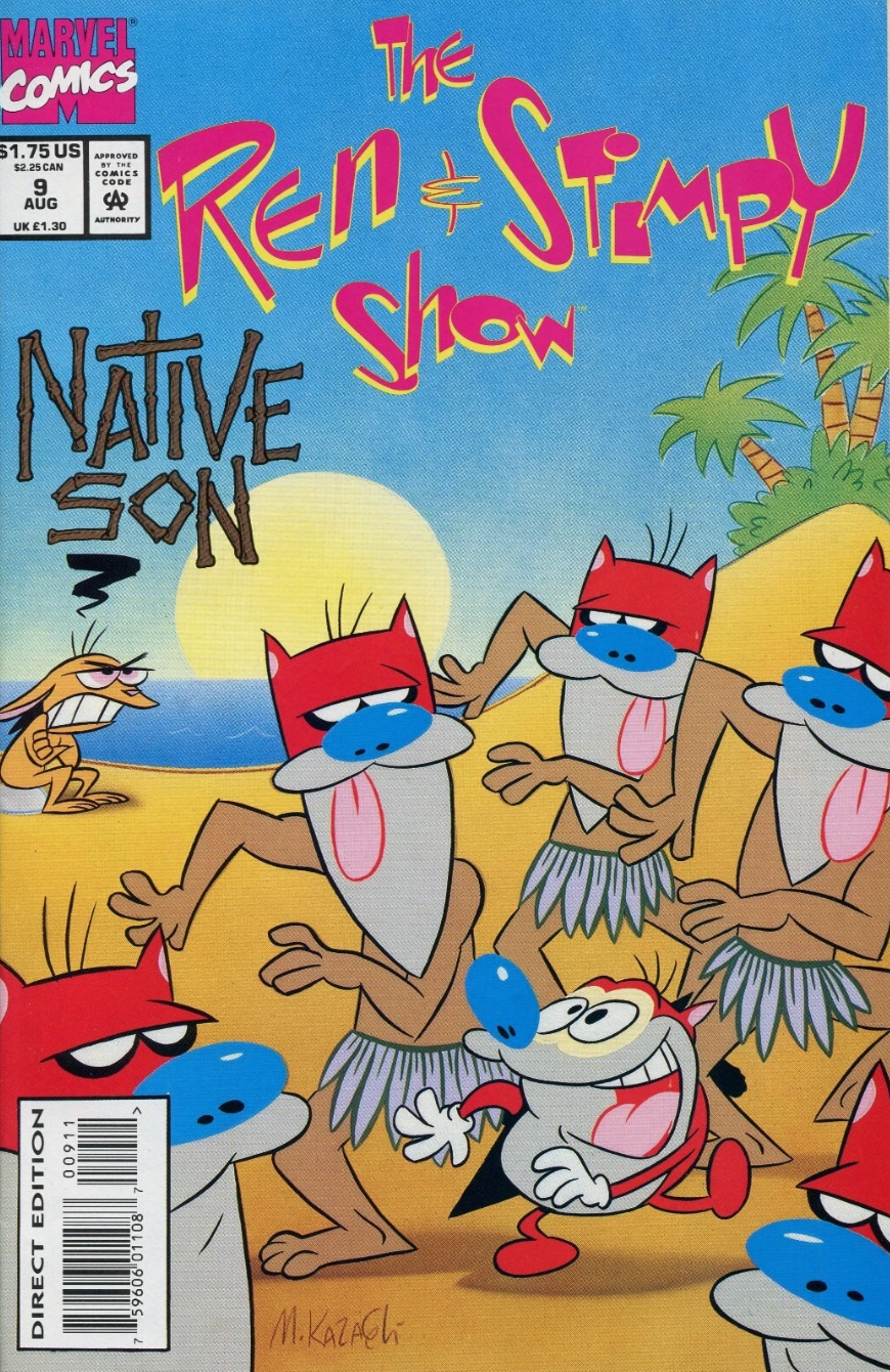 REN & STIMPY #9 1993 Ren & Stimpy MARVEL COMICS
