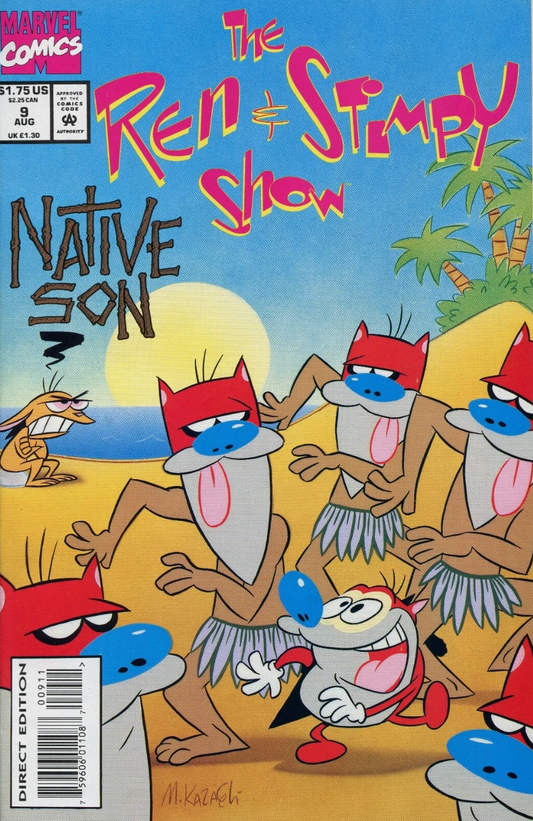 REN & STIMPY #9 1993 Ren & Stimpy MARVEL COMICS