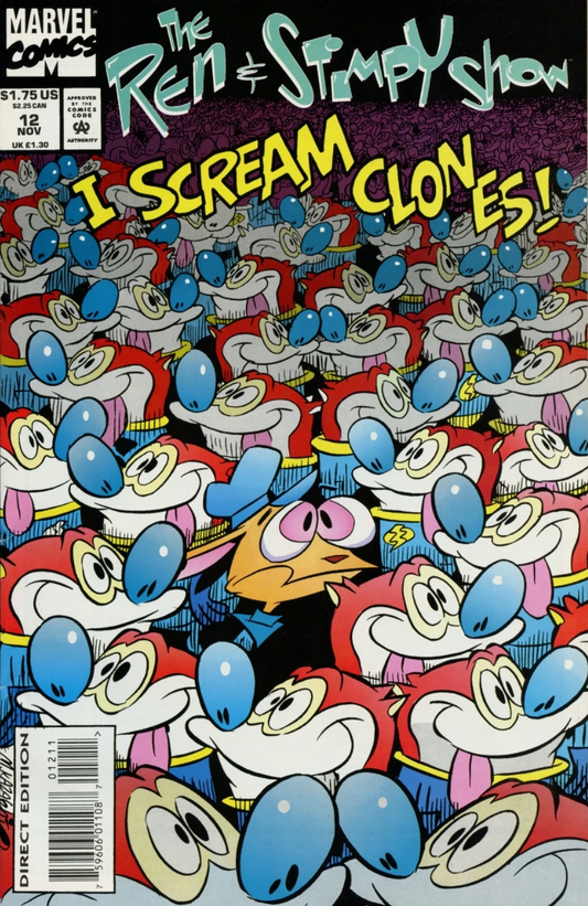 REN & STIMPY #12 1993 Ren & Stimpy MARVEL COMICS