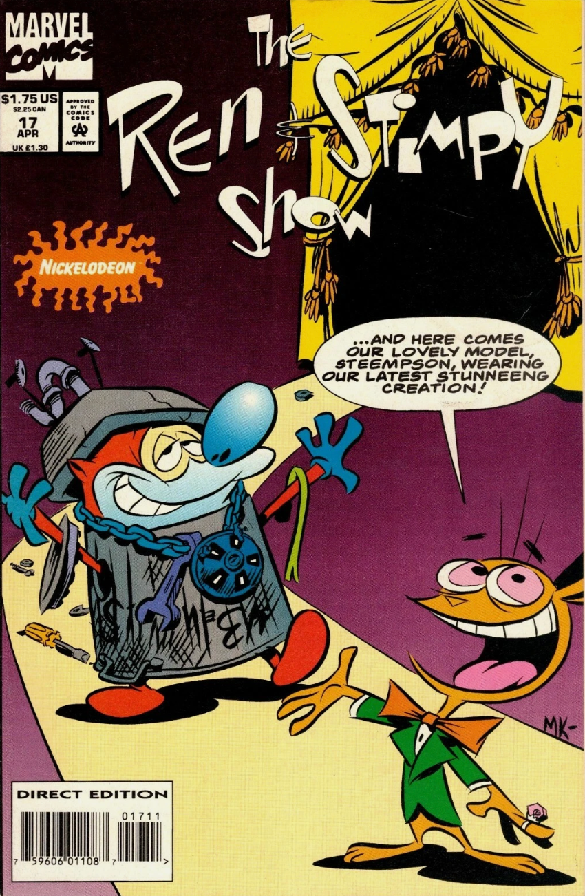REN & STIMPY #17 1994 Ren & Stimpy MARVEL COMICS