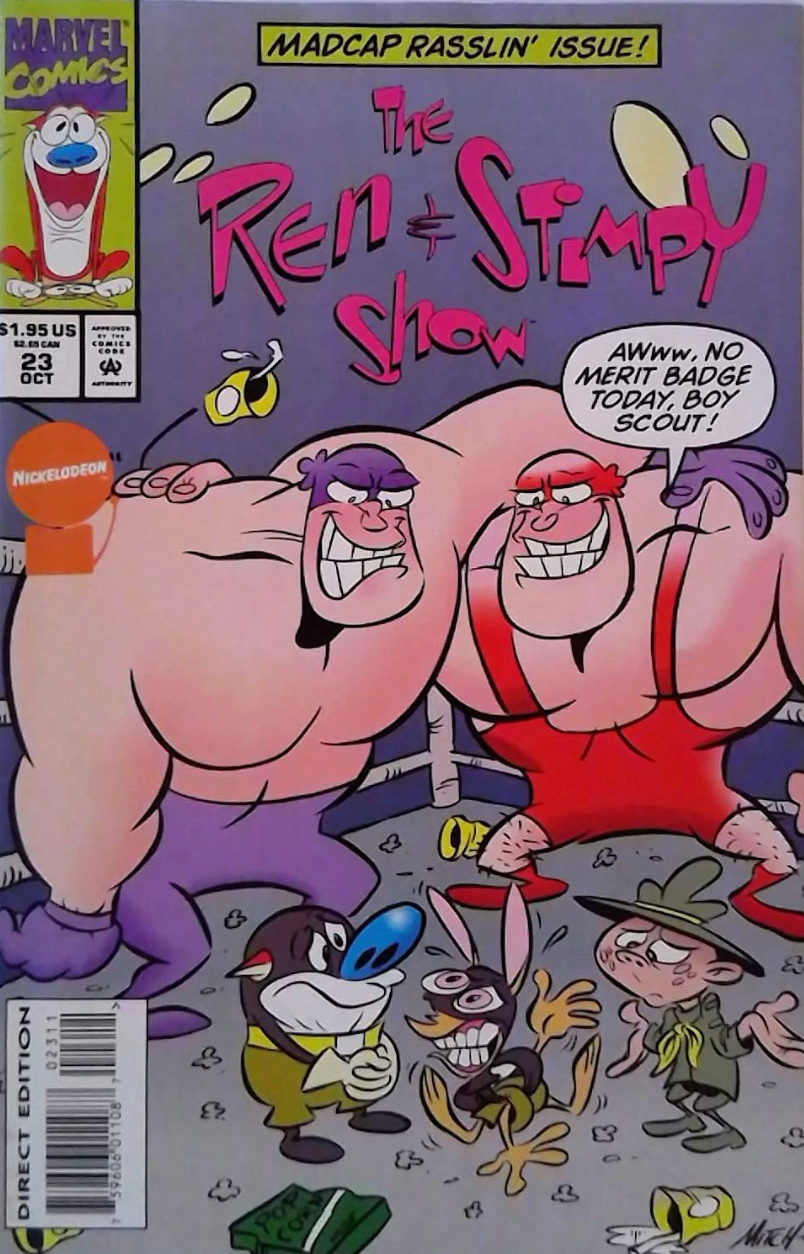 REN & STIMPY #23 1994 Ren & Stimpy MARVEL COMICS