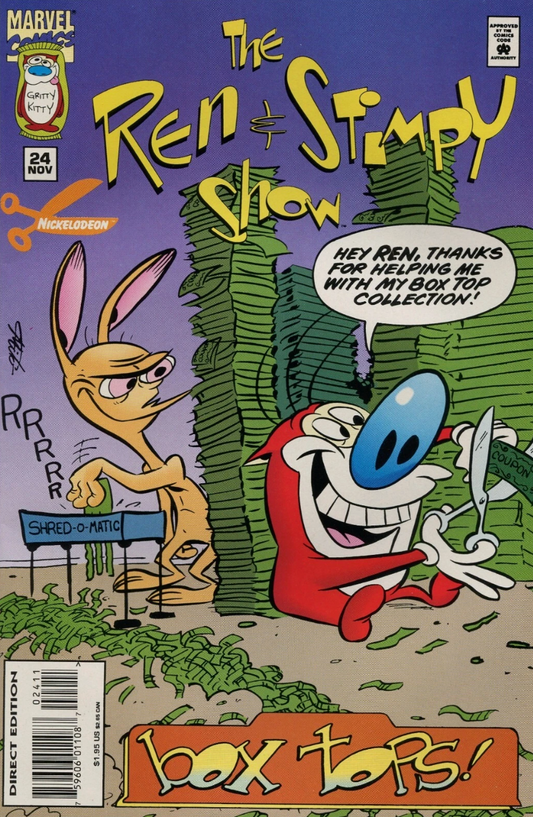REN & STIMPY #24 1994 Ren & Stimpy MARVEL COMICS