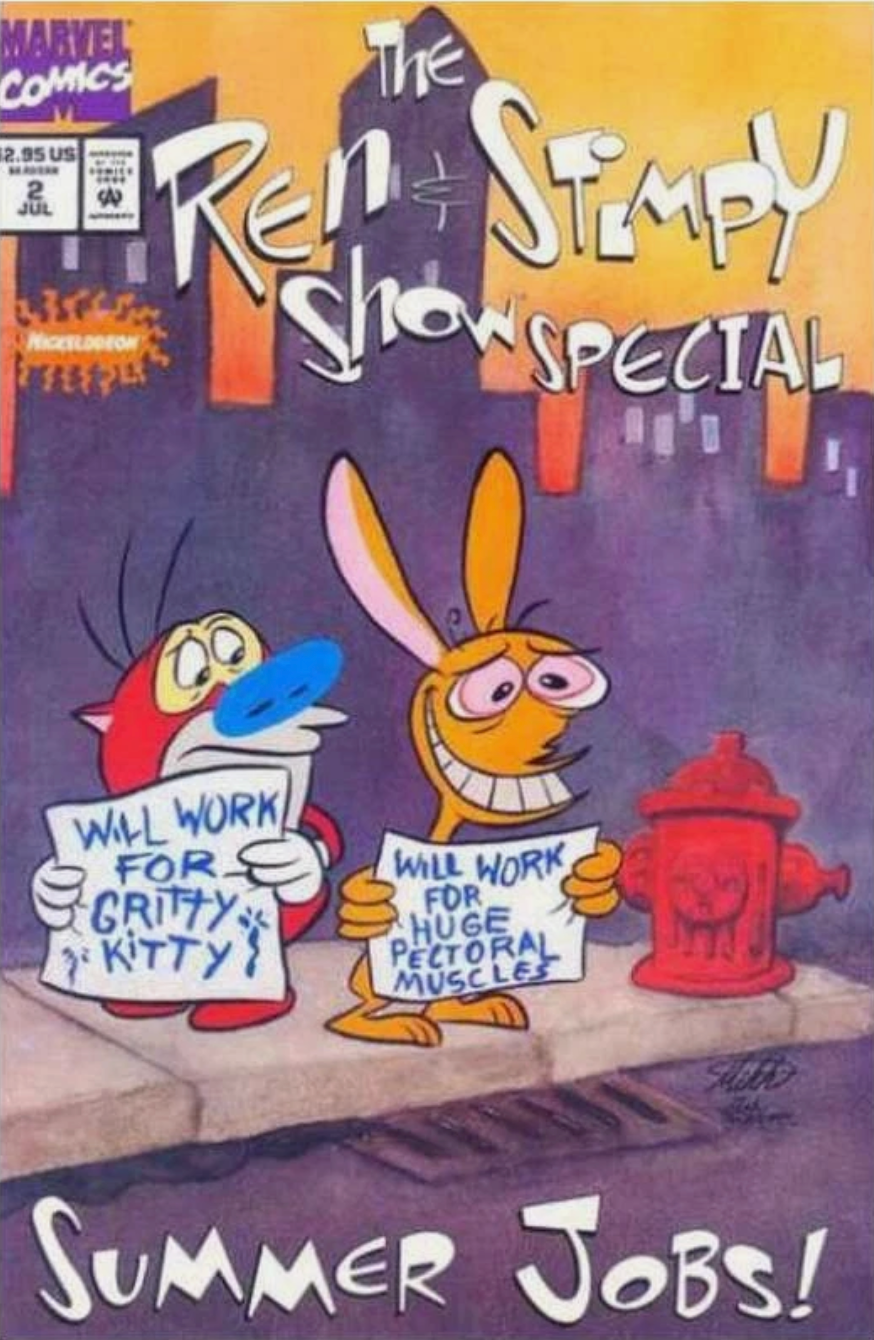 REN & STIMPY SHOW SPECIAL #2 1994 Ren & Stimpy MARVEL COMICS