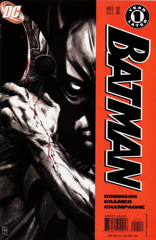 BATMAN #651 2ND PRINT VARIANT 2006 Batman DC COMICS