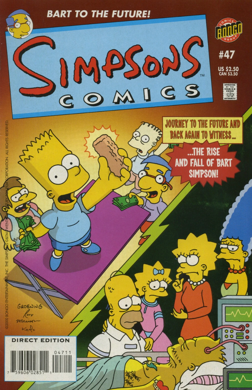 SIMPSONS #47 2000 Simpsons BONGO COMICS