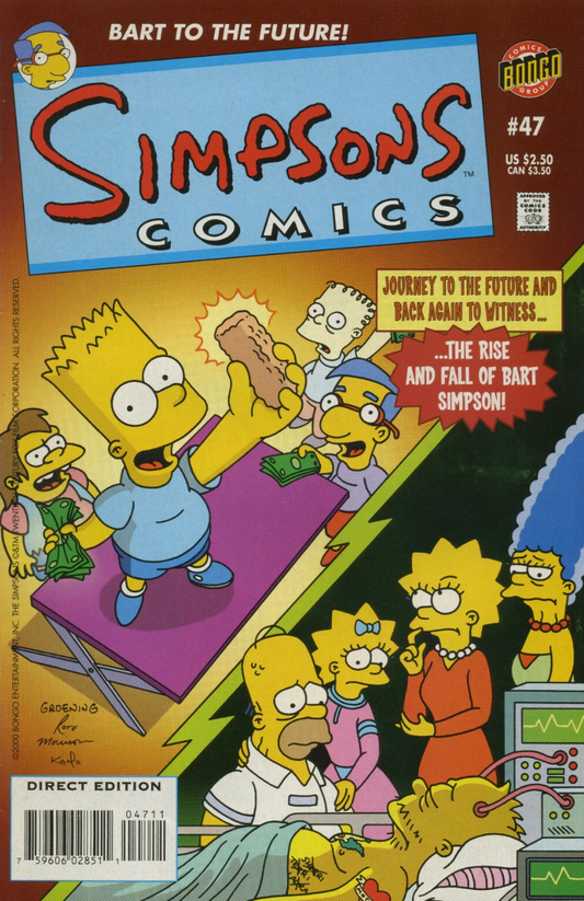 SIMPSONS #47 2000 Simpsons BONGO COMICS