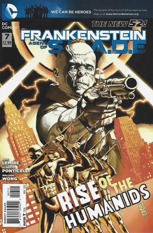 FRANKENSTEIN AGENT OF SHADE #7 2012 DC COMICS