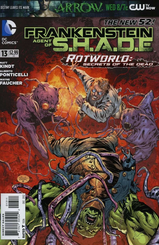 FRANKENSTEIN AGENT OF SHADE #13 2012 DC COMICS