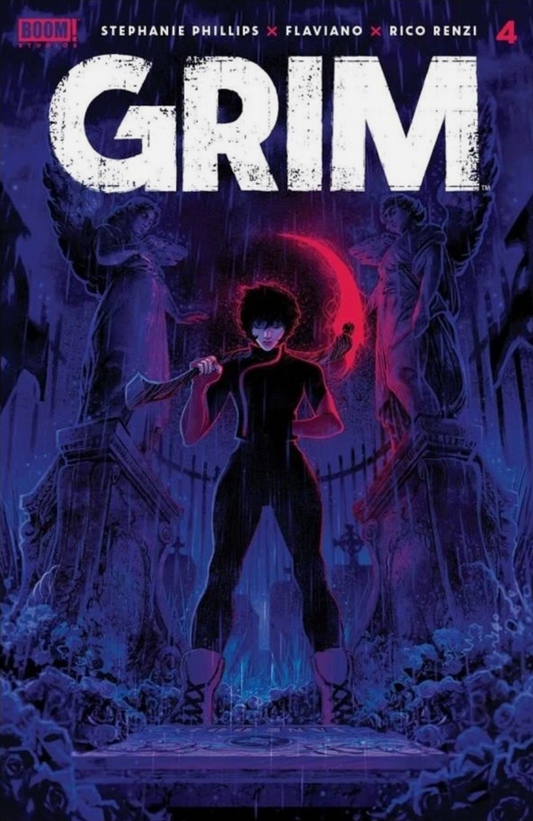 GRIM #4 CVR A FLAVIANO 2022 Grim BOOM! STUDIOS