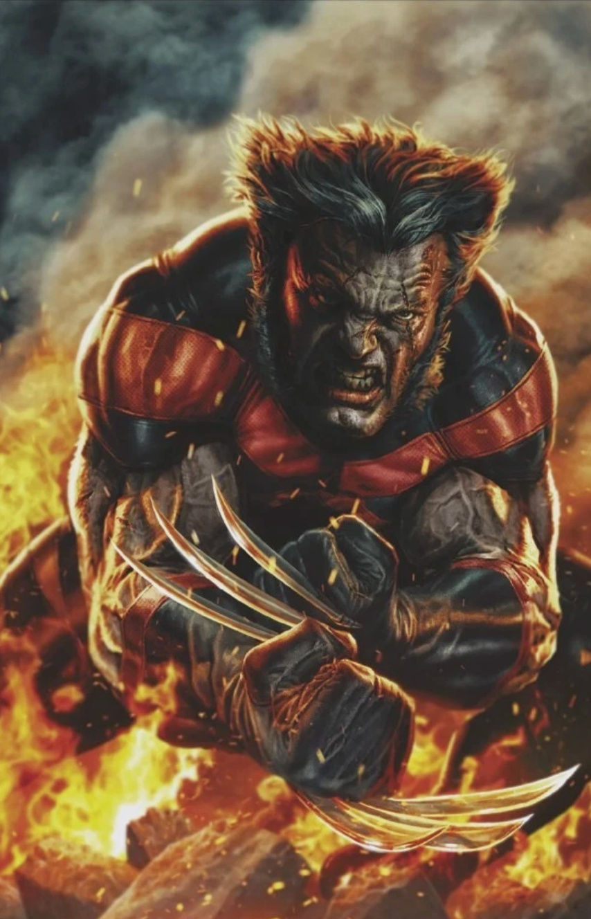 ULTIMATE WOLVERINE #1 (OF 12) BERMEJO 1:100 VIRGIN VARIANT 2025 Ultimate Wolverine MARVEL PRH
