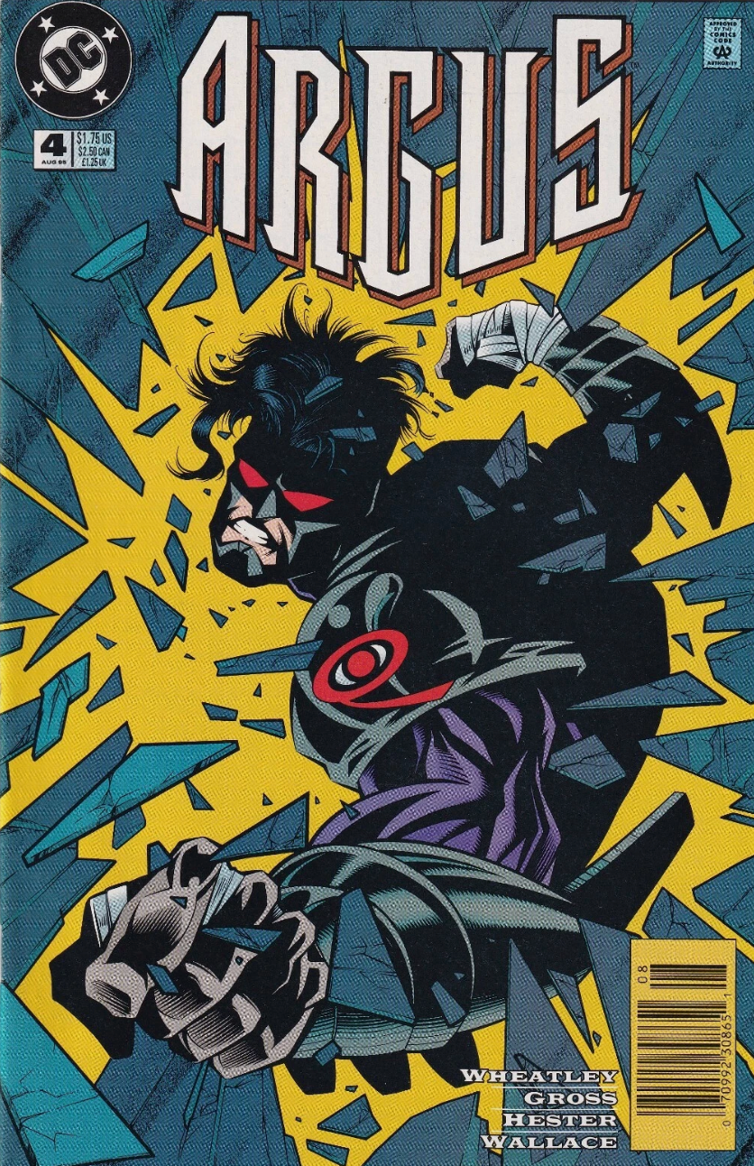 ARGUS #4 1995 NEWSSTAND ARGUS DC COMICS