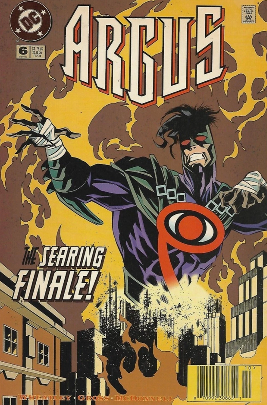 ARGUS #6 1995 NEWSSTAND ARGUS DC COMICS