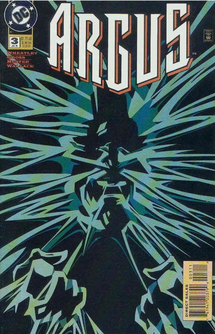 ARGUS #3 1995 ARGUS DC COMICS