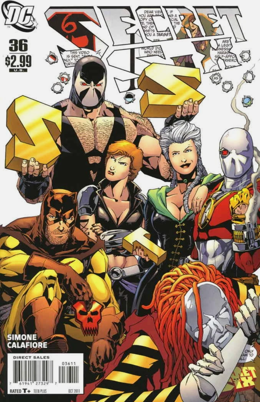 SECRET SIX #36 2011 (LAST ISSUE) Secret Six DC COMICS