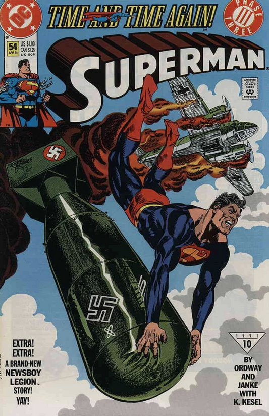 SUPERMAN #54 1991 Superman DC COMICS