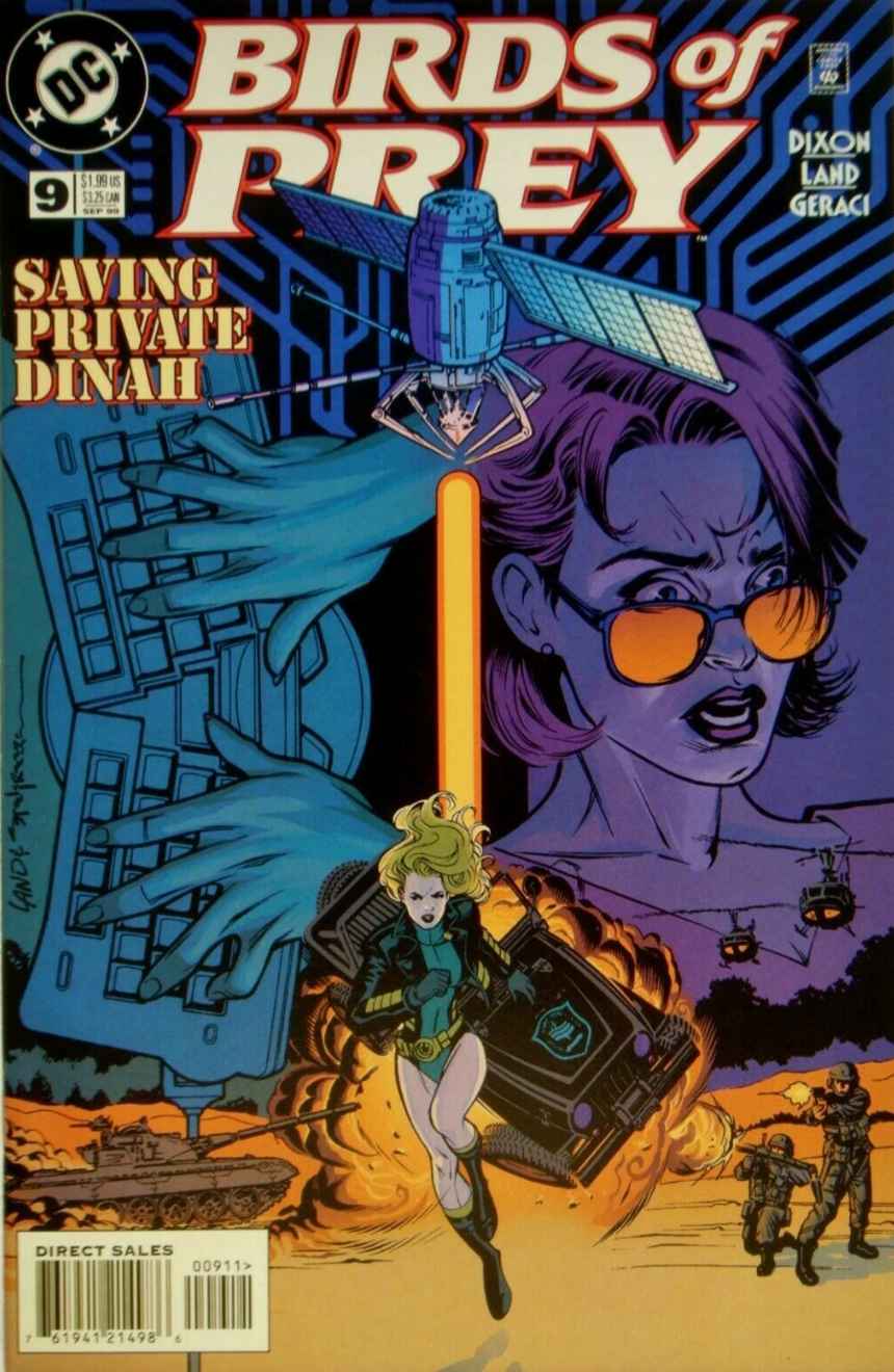 BIRDS OF PREY #9 1999 Birds of Prey DC COMICS