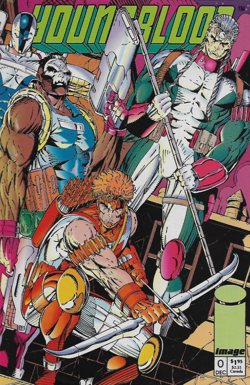 YOUNGBLOOD #0 GREEN 1992 Youngblood ARCADE COMICS